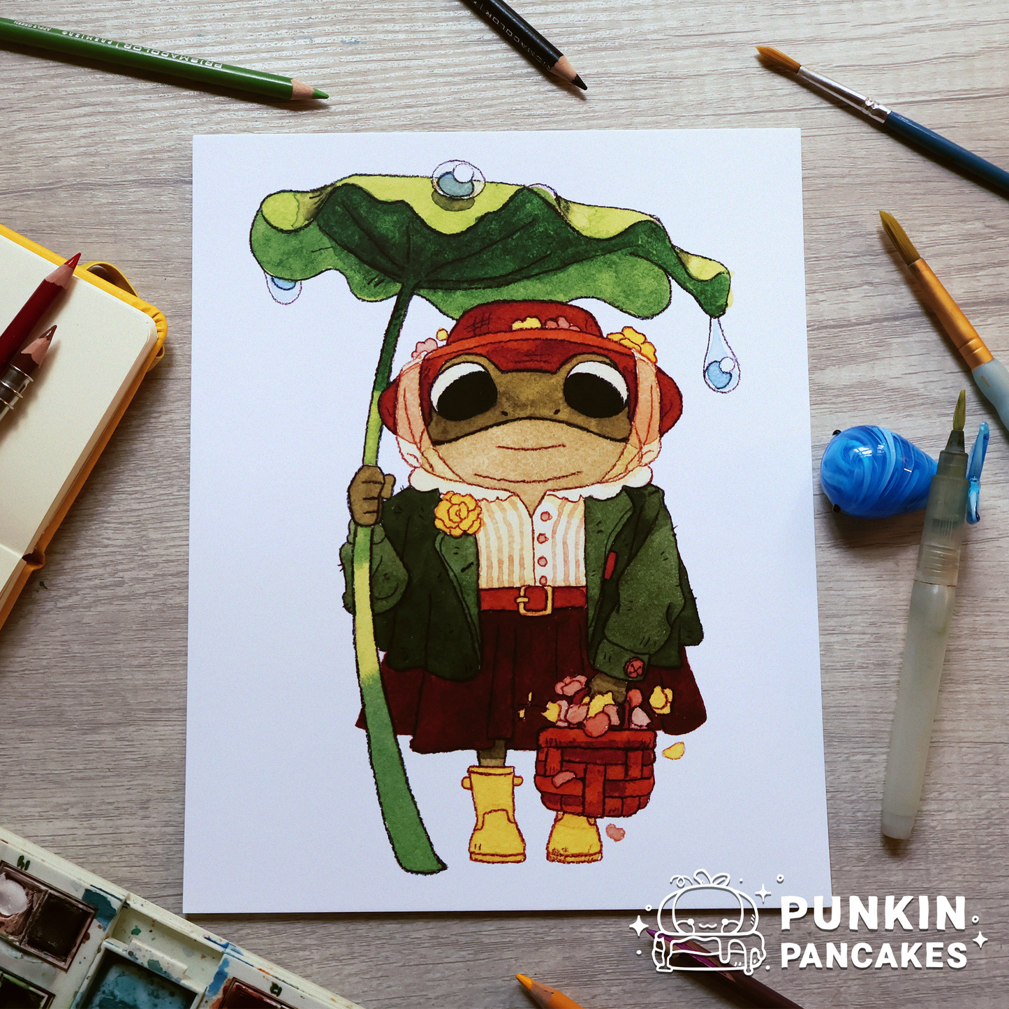 Fancy Toad Print in 2 Sizes