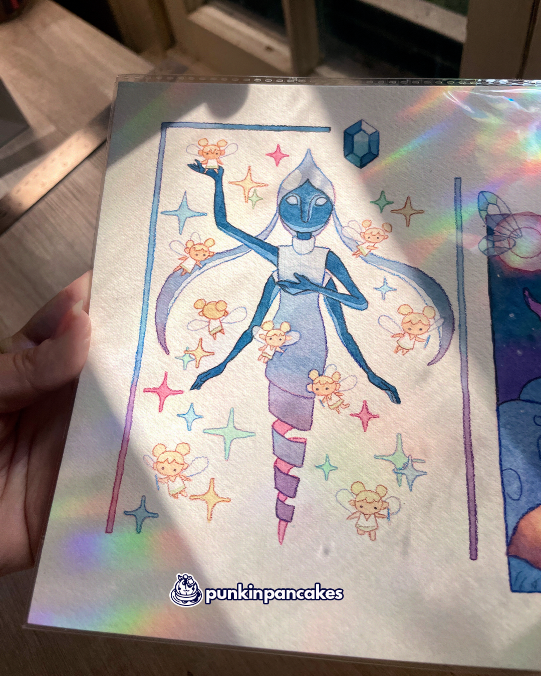 Zelda Fairies - Original Watercolor