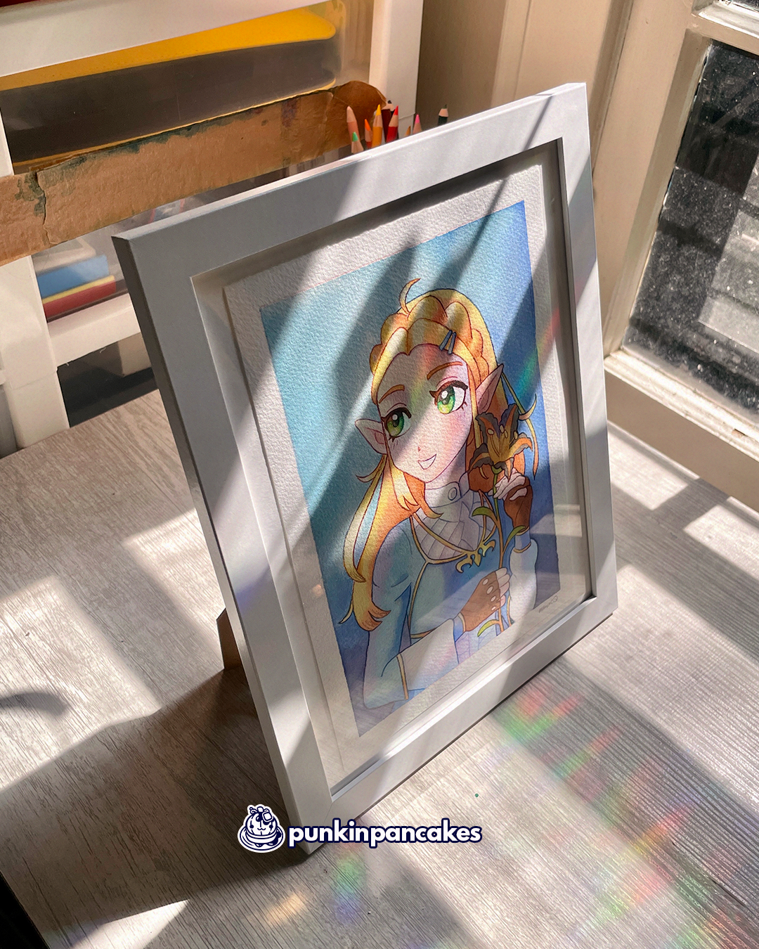 Princess Zelda - Original Watercolor