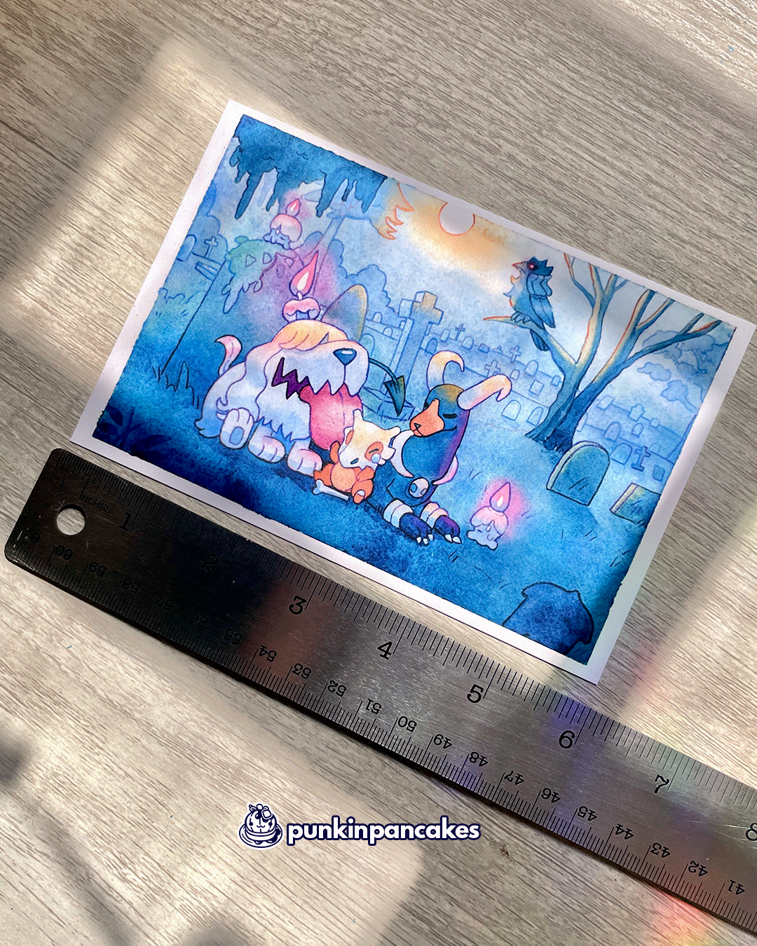 Cubone Graveyard Print in 2 Sizes