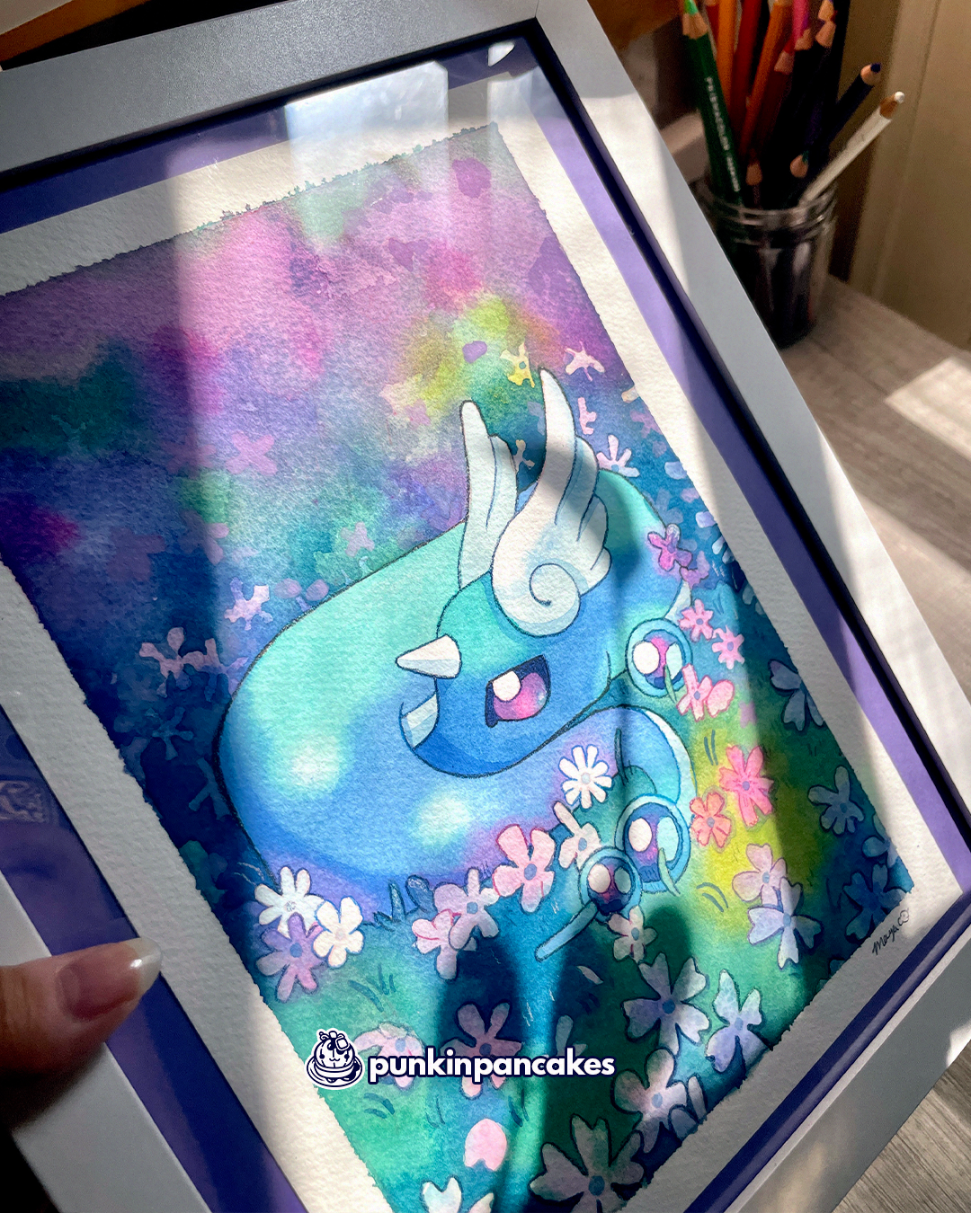 Dragonair - Original Watercolor