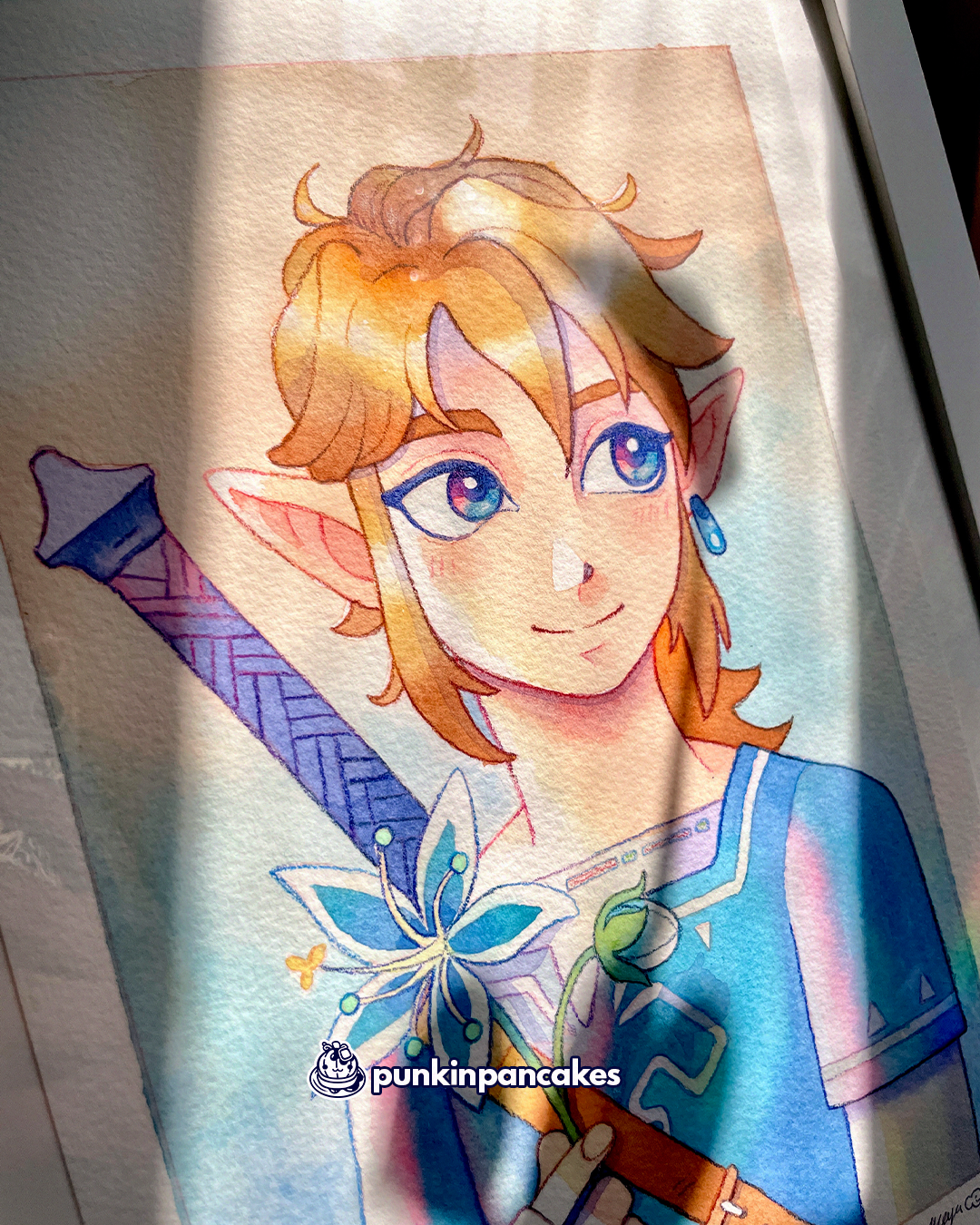 Link - Original Watercolor