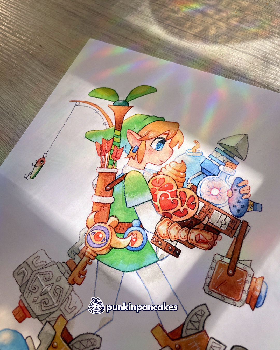 Inventory Print 10x8 inches