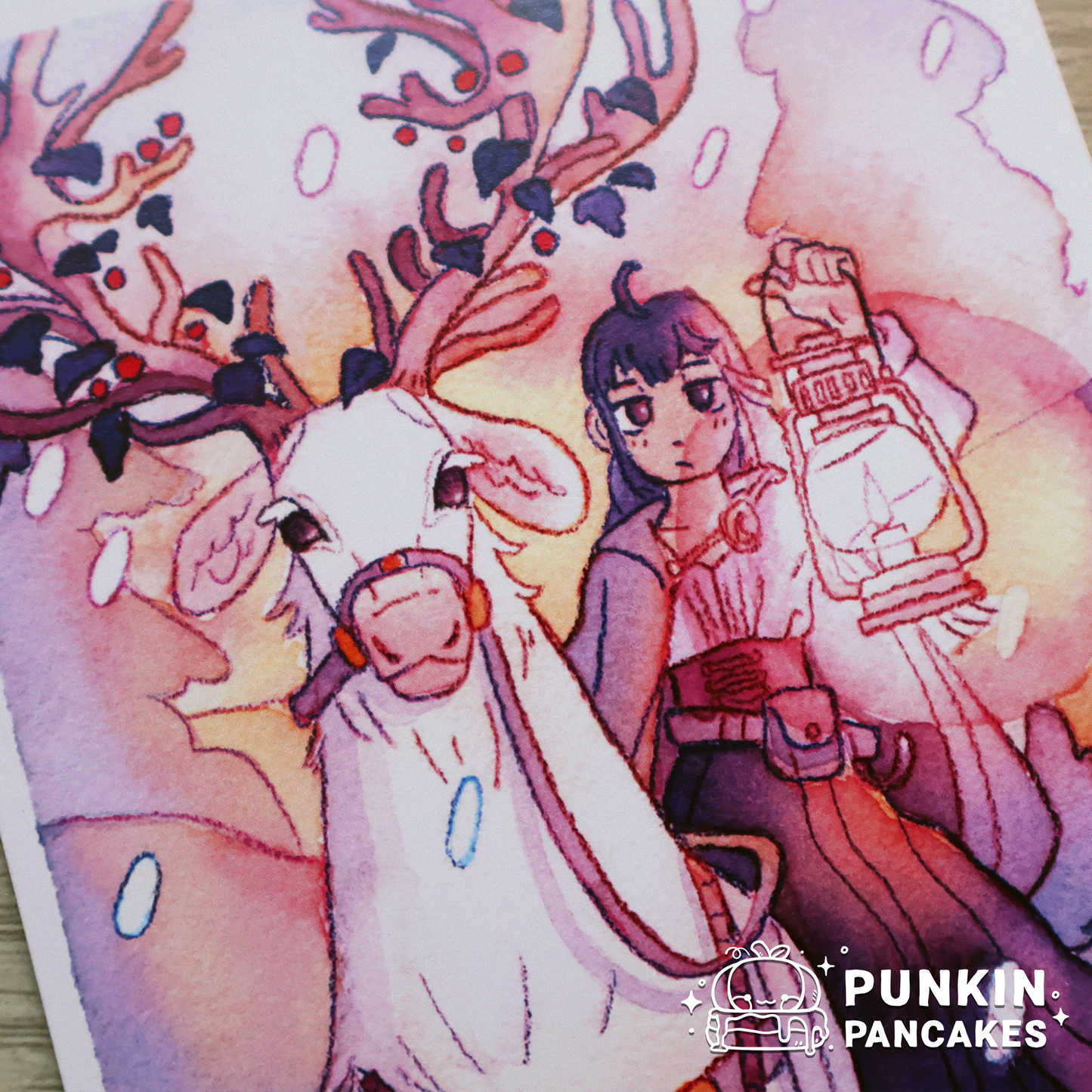 Princess and Elk Print in 2 Sizes