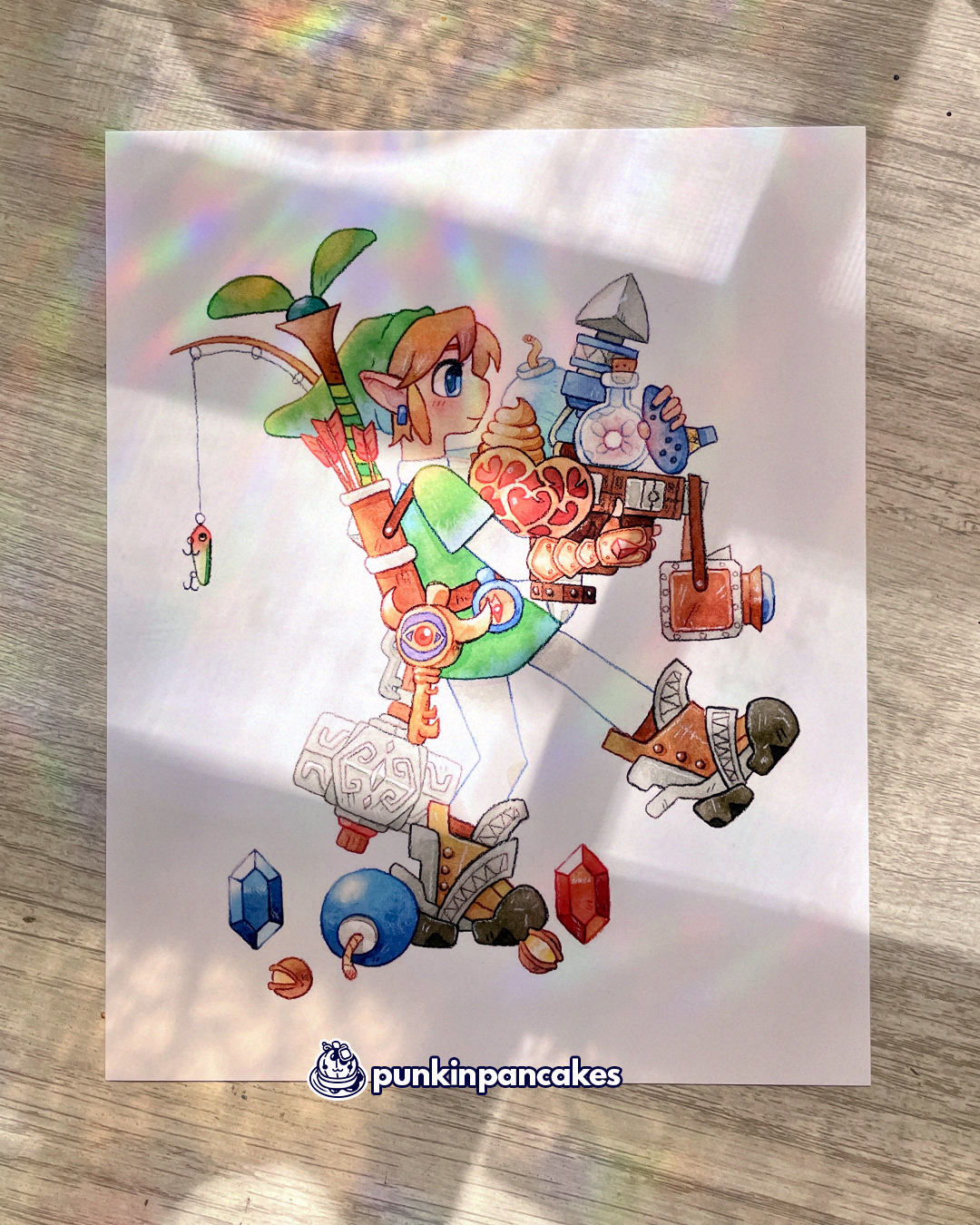 Inventory Print 10x8 inches