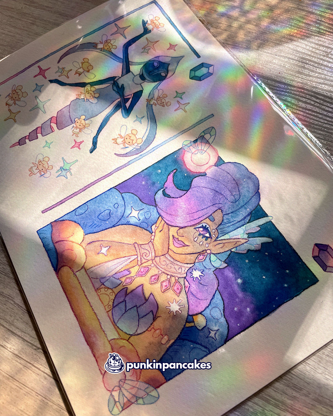 Zelda Fairies - Original Watercolor