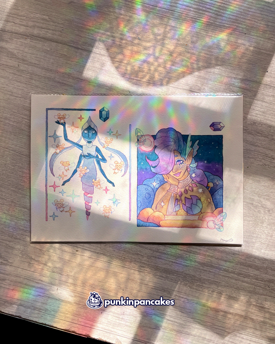 Zelda Fairies - Original Watercolor