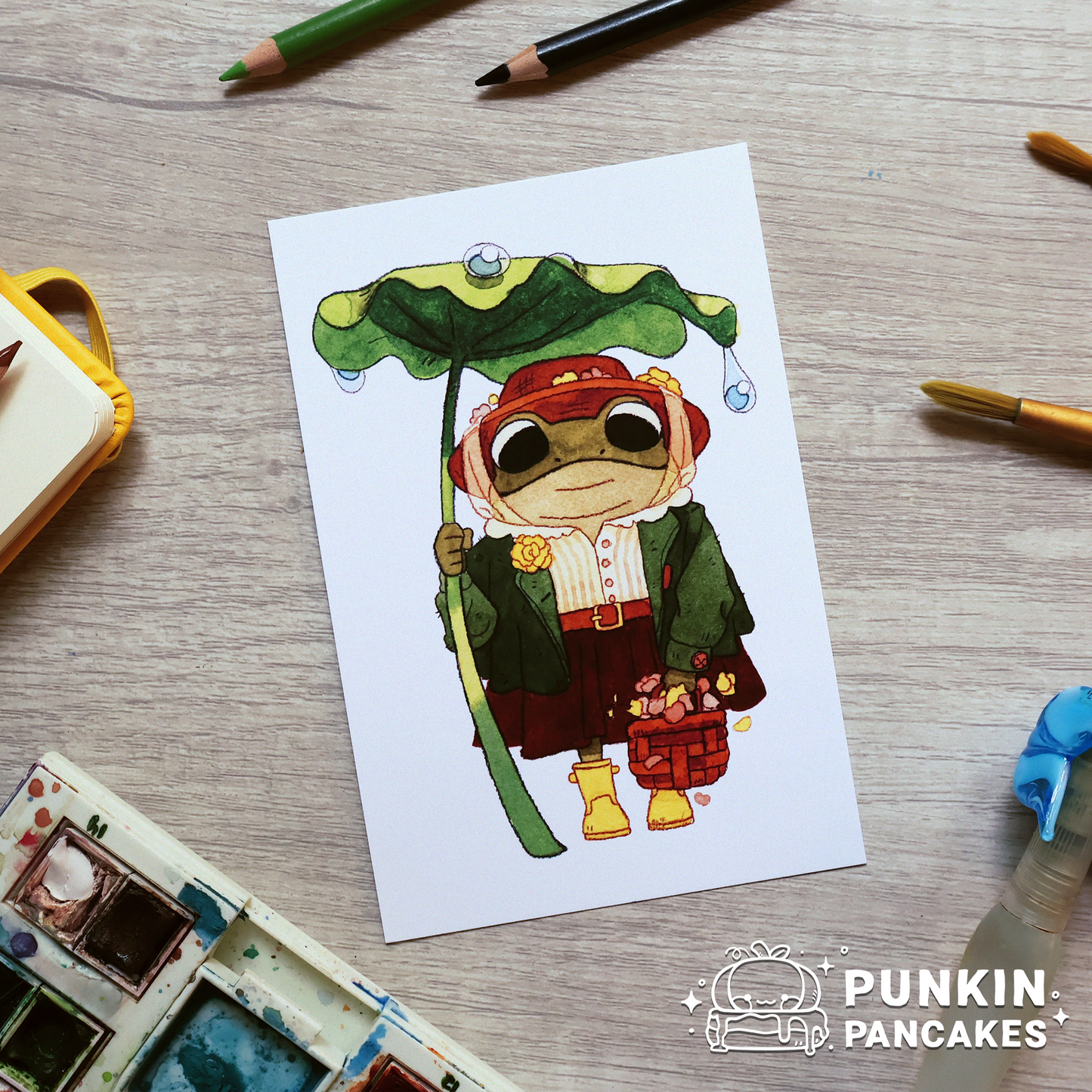 Fancy Toad Print in 2 Sizes