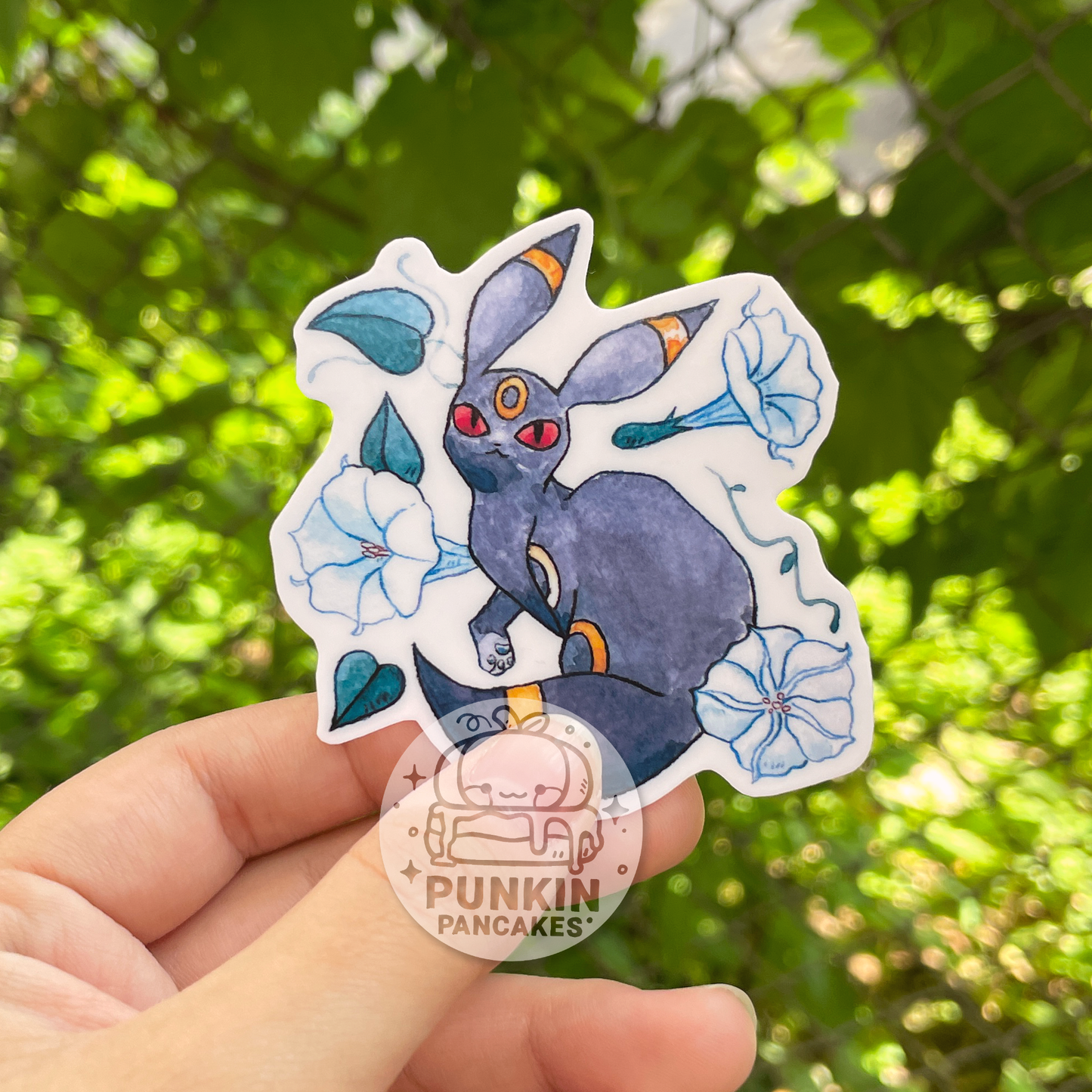 Eeveelutions & Flowers Stickers