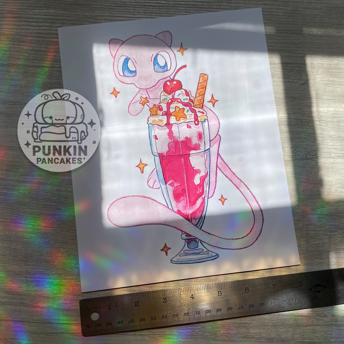 Mew Milkshake Print in 2 sizes