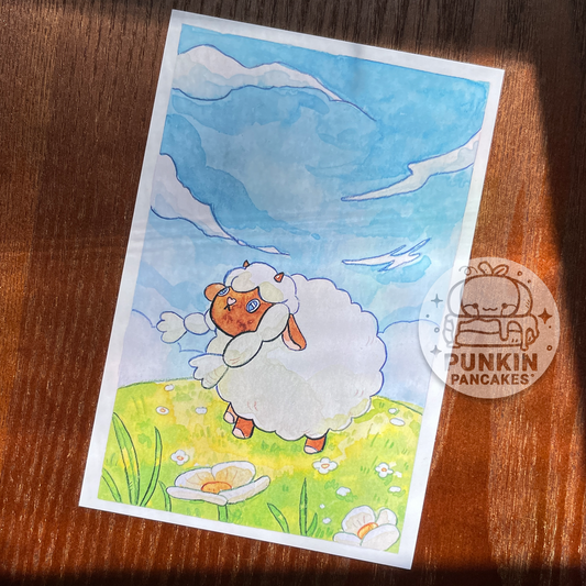 Wooloo Print 4 x 6 inches