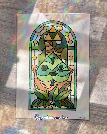 Makar Stained Glass - Original Watercolor