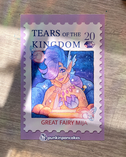 Totk Fairy Print 4x6 inches
