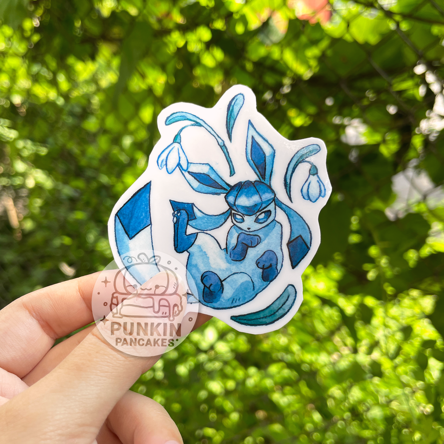 Eeveelutions & Flowers Stickers