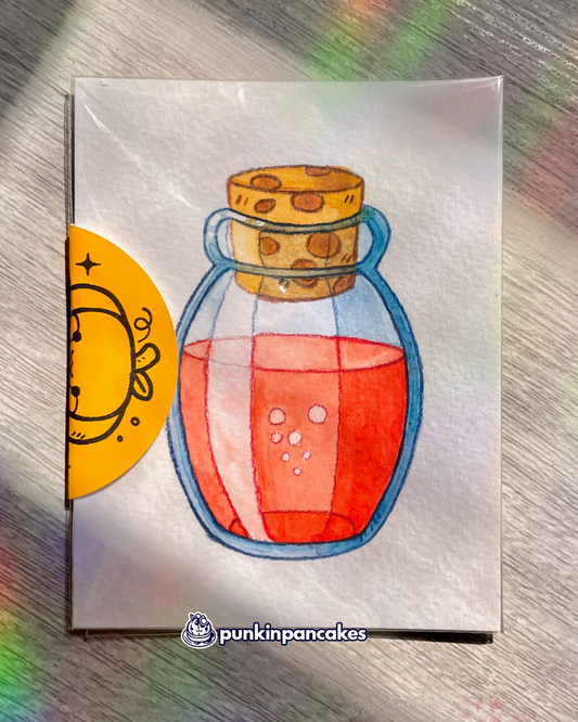 Zelda Potion - Original Watercolor
