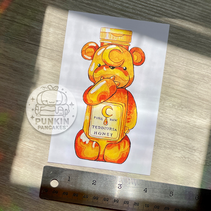 Teddiursa Honey Print in 2 sizes