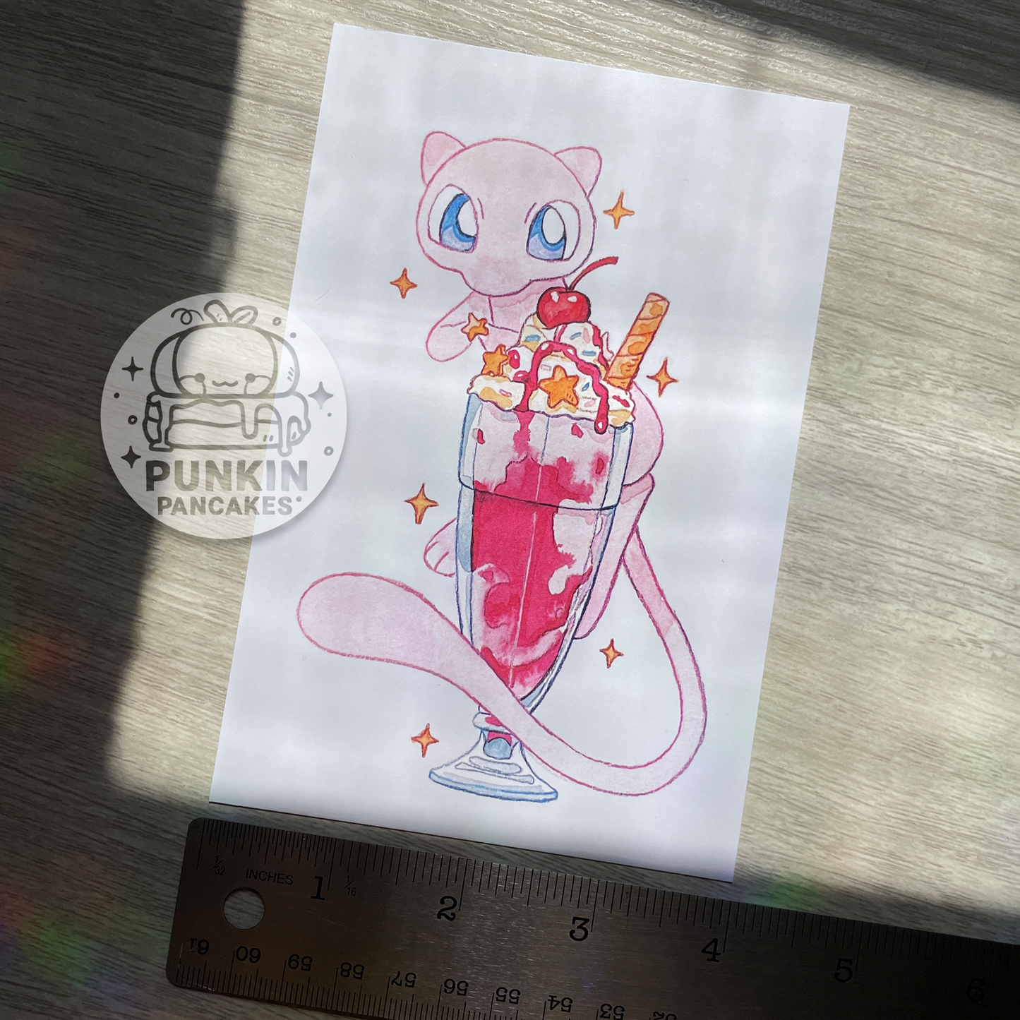 Mew Milkshake Print in 2 sizes