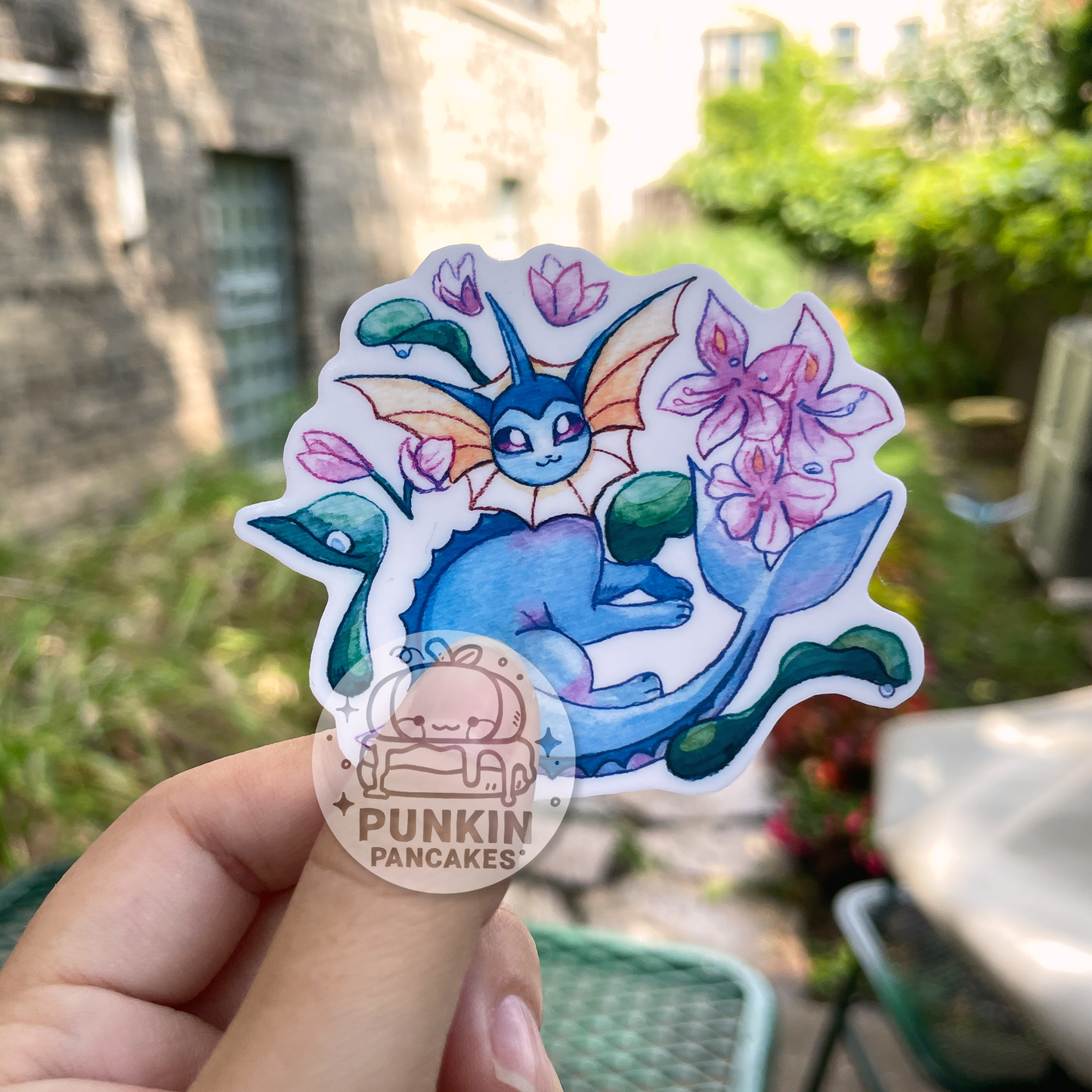 Eeveelutions & Flowers Stickers