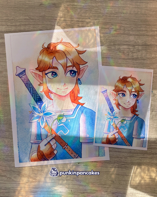 Link Print in 2 Sizes
