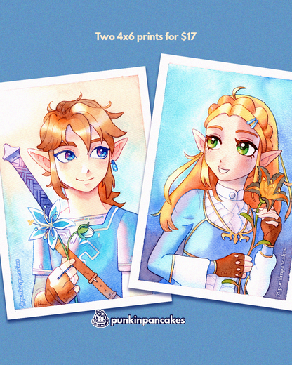 Link Print in 2 Sizes