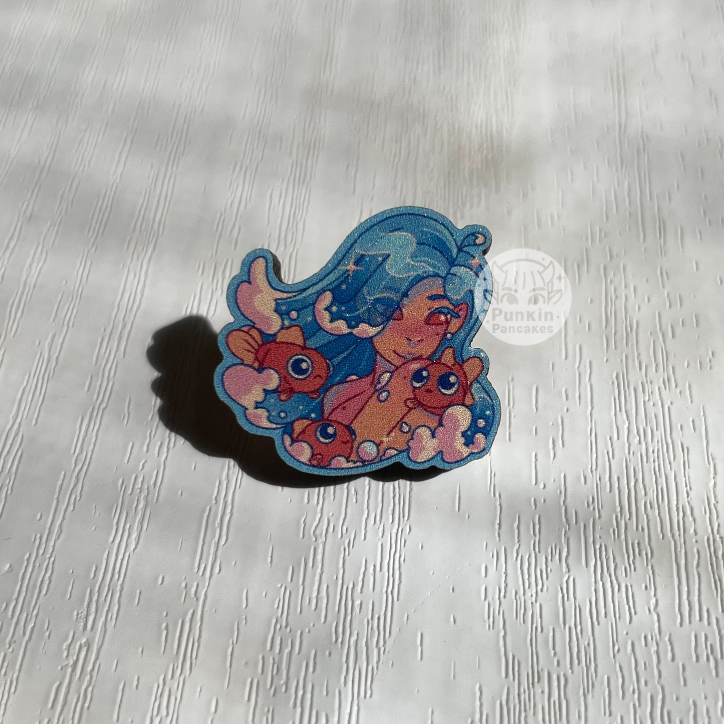 Wave Girl Pin