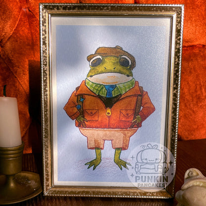 Toad Small Art Print 4 x 6 inches