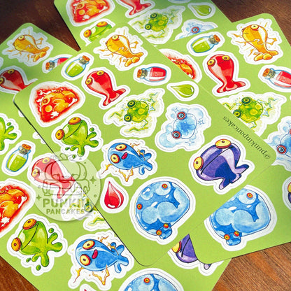 Zelda Chu Chu Sticker Sheet