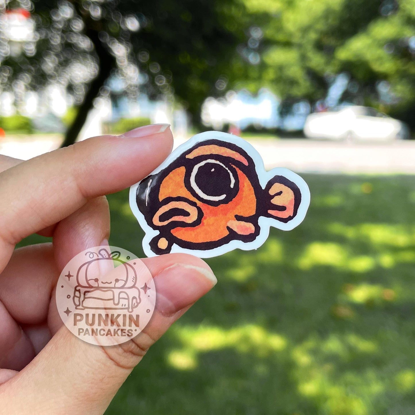 Weird Little Fish Sticker