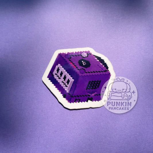 Pixel GameCube Sticker