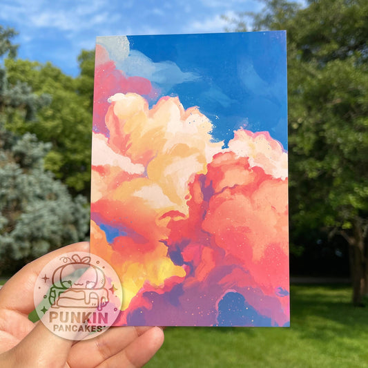 Pretty Clouds Print 4 x 6 inches