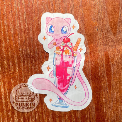 Mew Milkshake Sticker