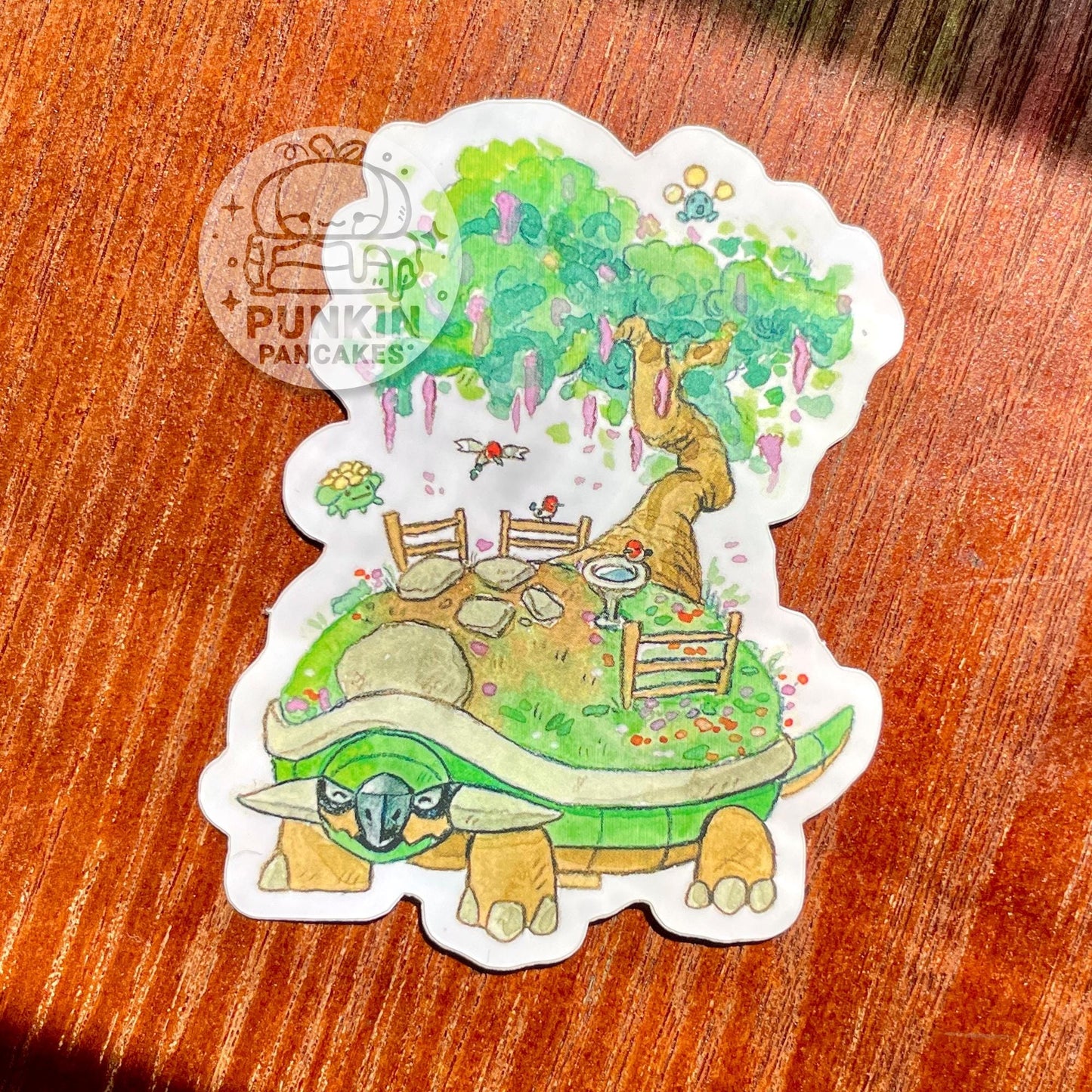 Torterra garden sticker