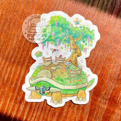 Torterra garden sticker