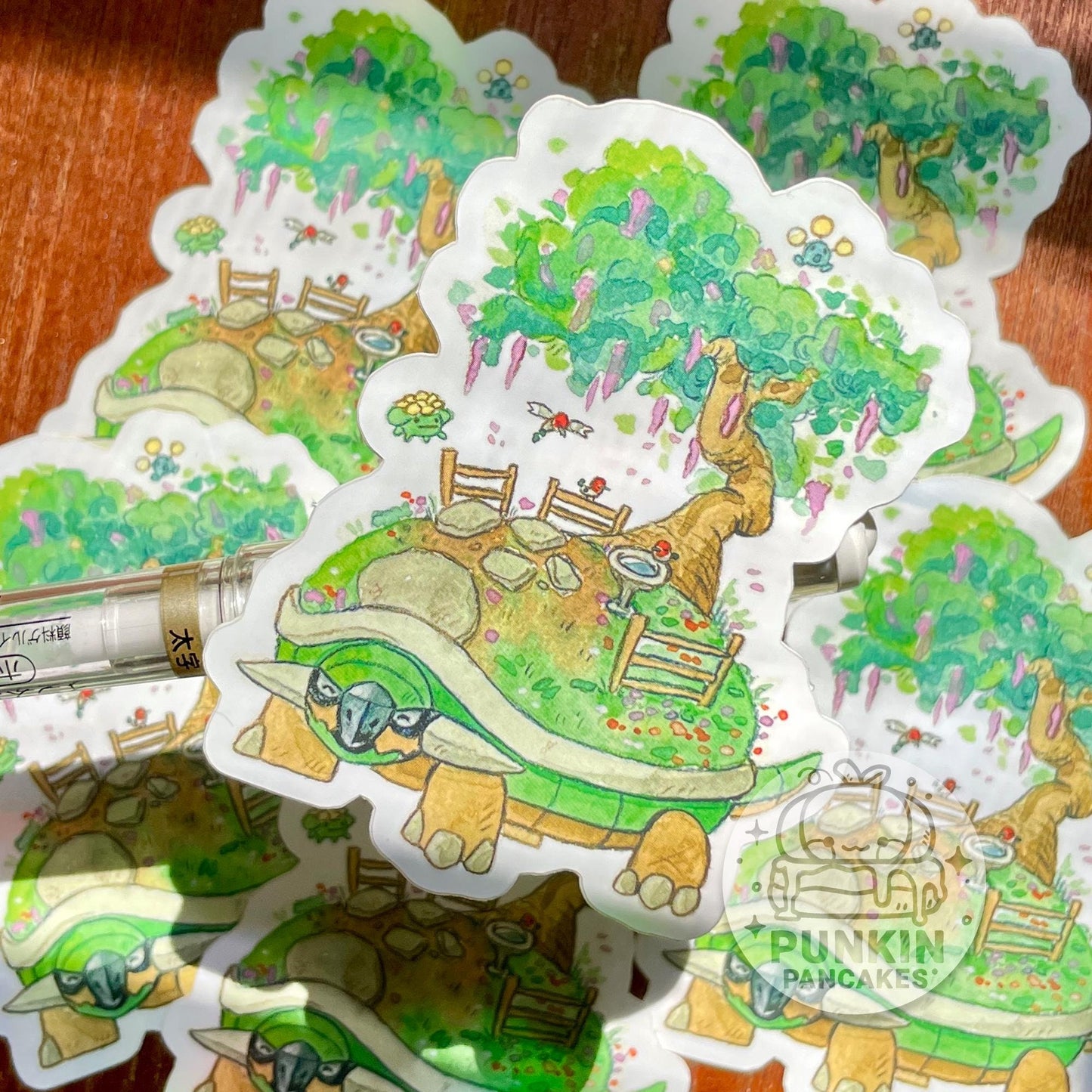 Torterra garden sticker