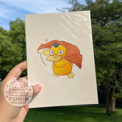 Psyduck - Original Watercolor