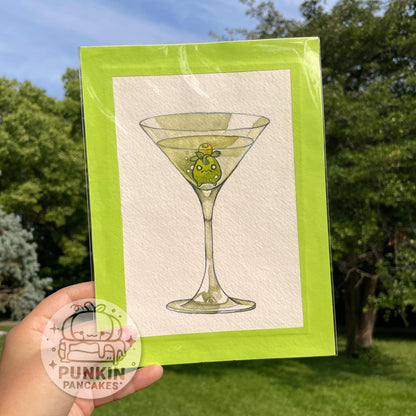 Martini Smoliv - Original Watercolor