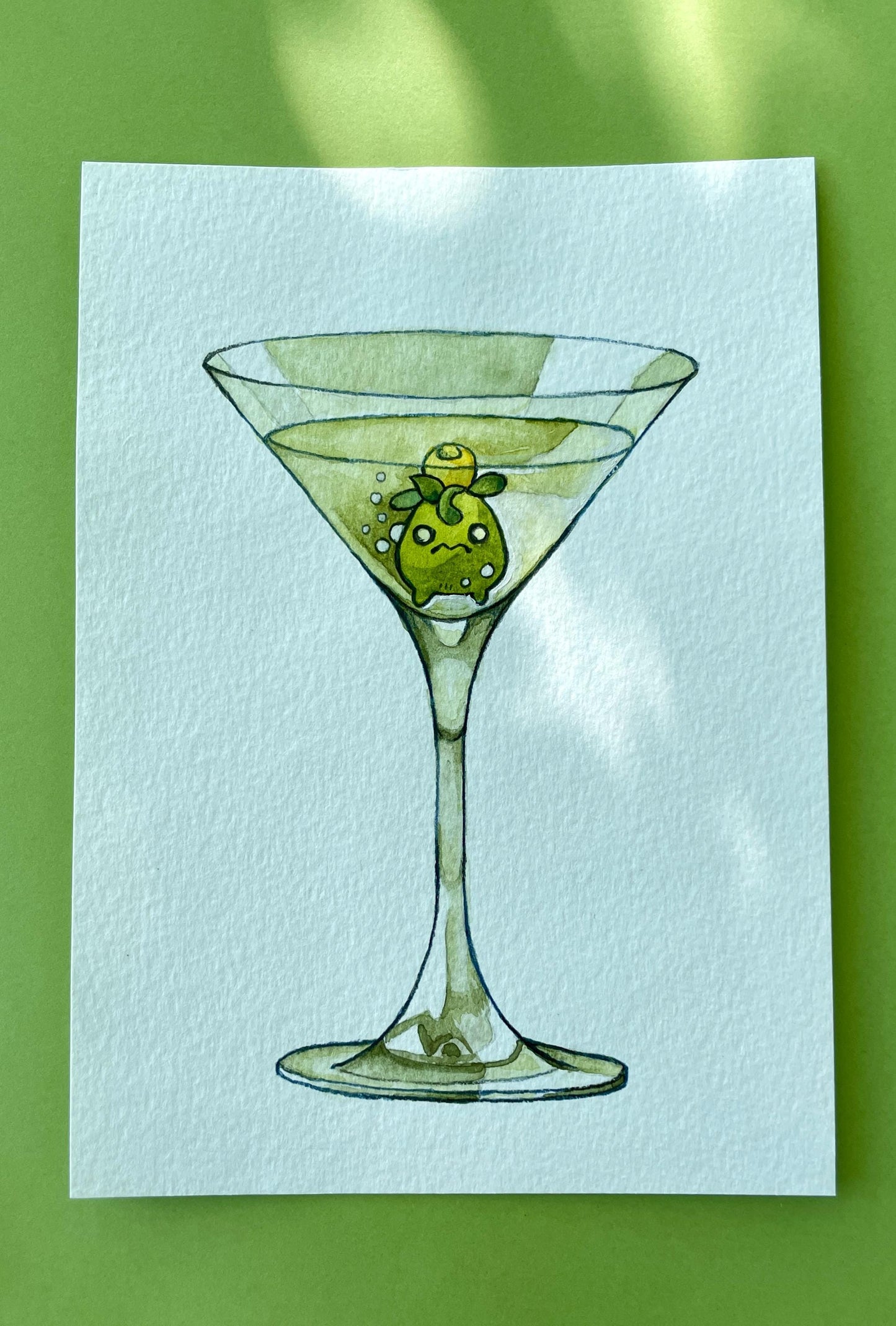 Martini Smoliv - Original Watercolor